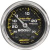 Autometer Carbon Fiber: Boost / Vacuum - 2 1/16"